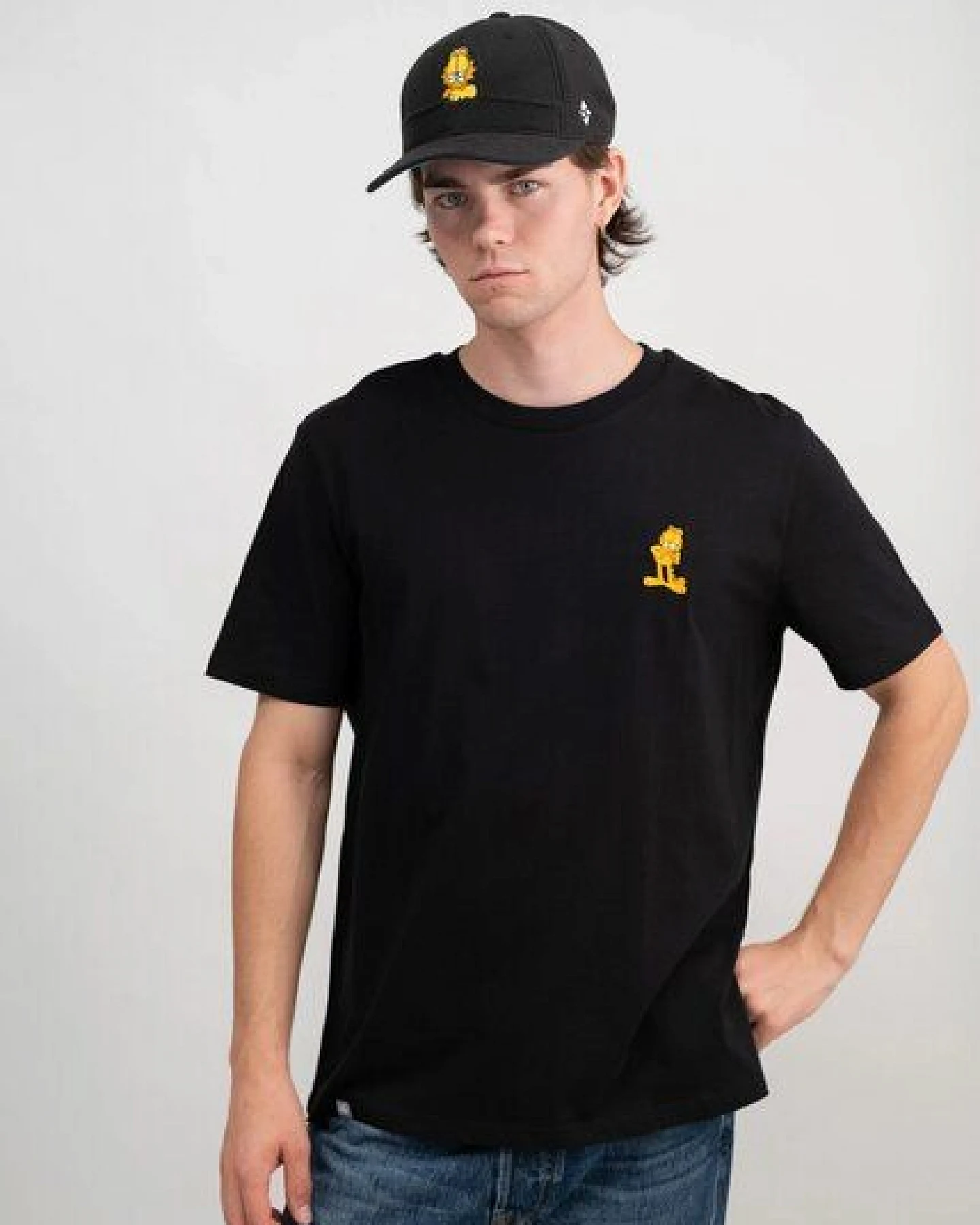 Bavarian Caps Herren T-Shirt Garfield: Not Listening – Ansicht 2