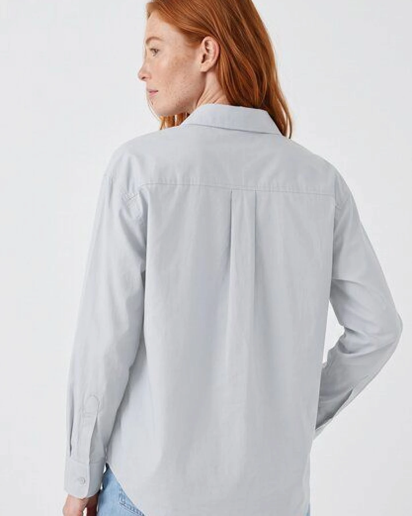 ORGANICATION Hemdbluse aus Bio-Baumwolle im Popeline-Gewebe – Ansicht 4