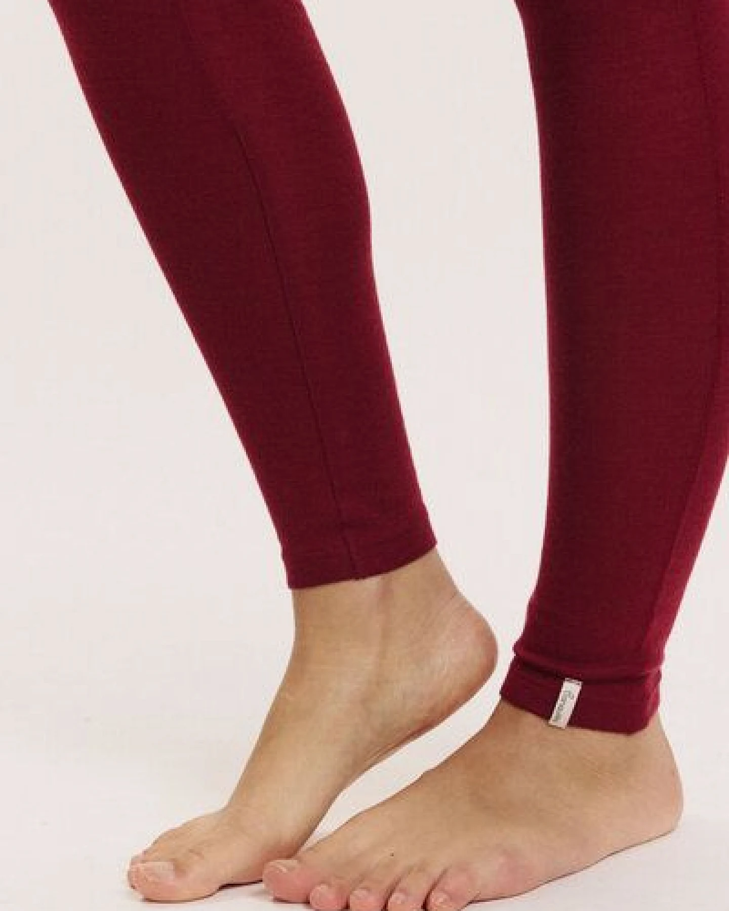 TRANQUILLO Leggings Ninii aus 50/50 Wolle-Baumwolle-Jersey – Ansicht 3