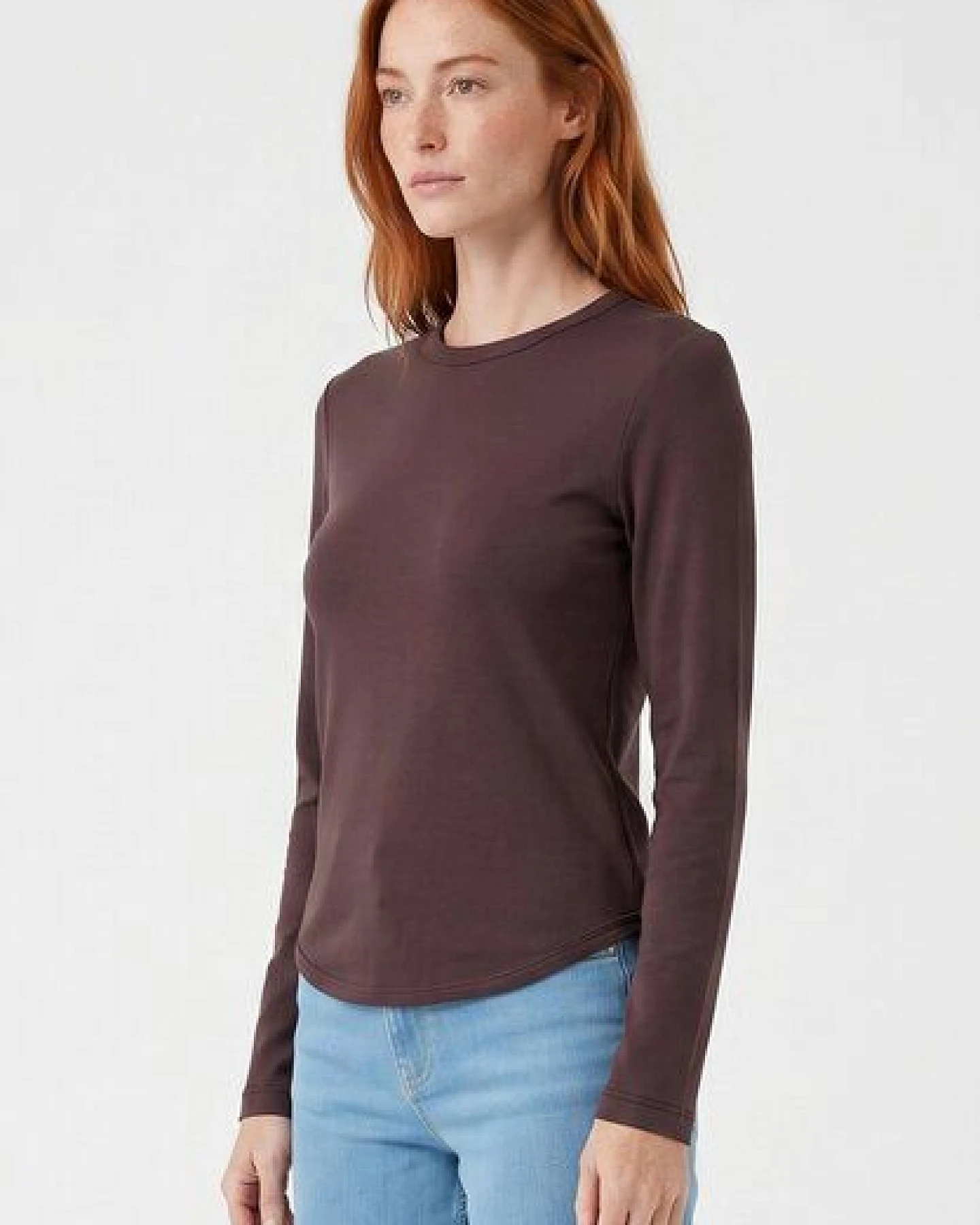 ORGANICATION Slim-Fit-Longsleeve aus Bio-Baumwolle – Ansicht 3