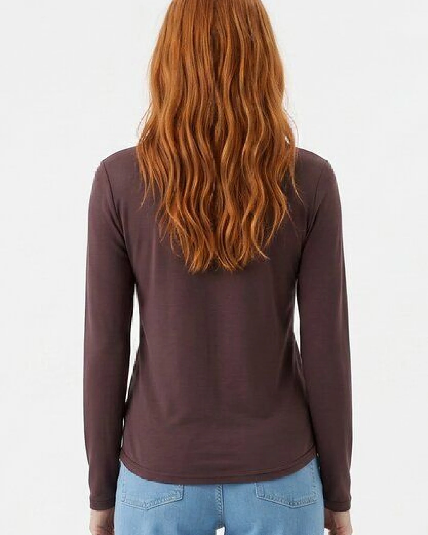 ORGANICATION Slim-Fit-Longsleeve aus Bio-Baumwolle – Ansicht 4