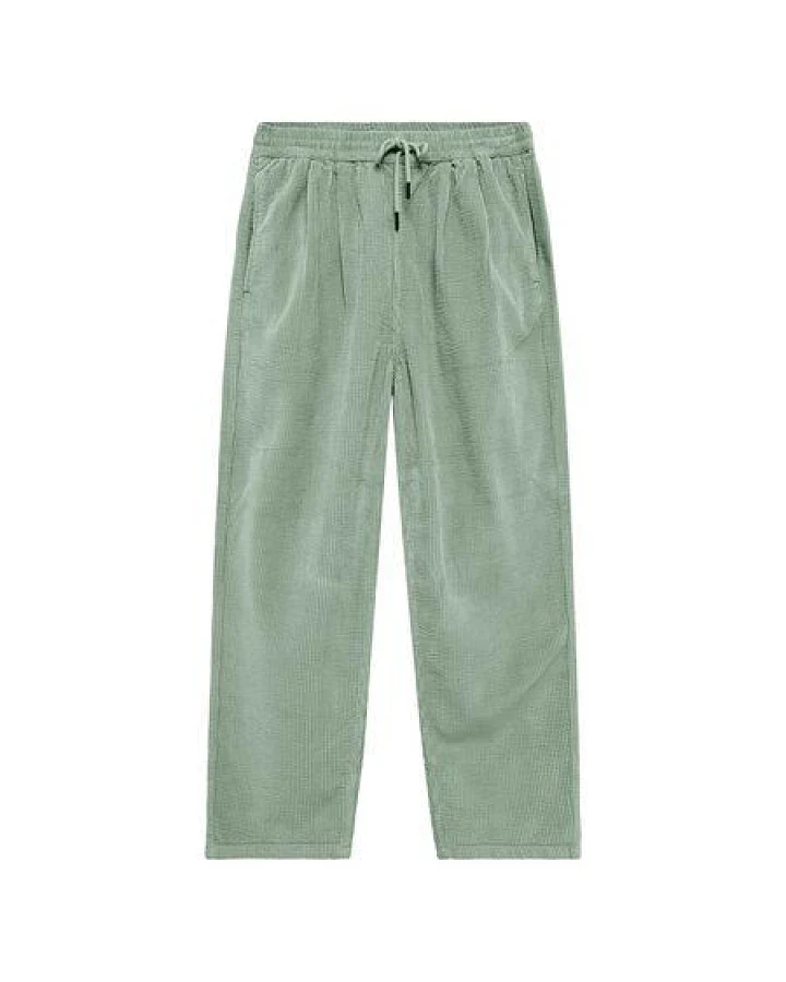 KnowledgeCotton Apparel Cord Hose HAZY mit Kordelzug - Relaxed Fit - aus Bio-Baumwolle