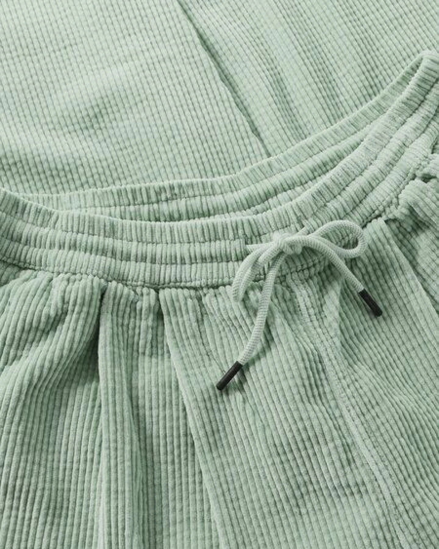 KnowledgeCotton Apparel Cord Hose HAZY mit Kordelzug - Relaxed Fit - aus Bio-Baumwolle – Ansicht 3