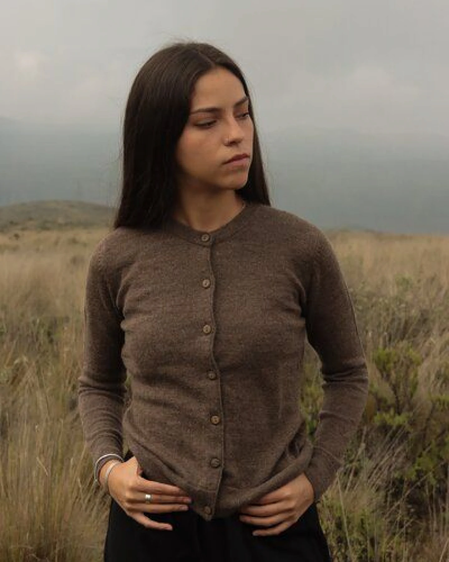 Pukara Strickjacke Colca aus 100 % Alpaka – Ansicht 2