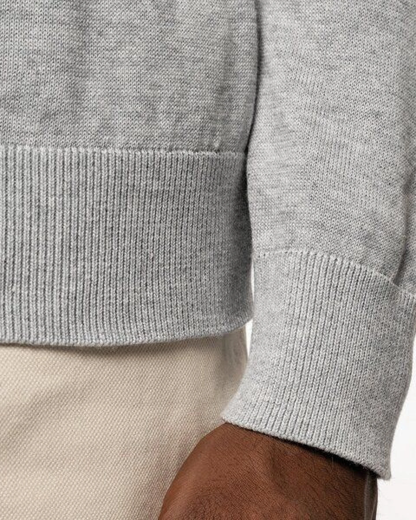 YTWOO Herrenpullover mit V-Ausschnitt – Ansicht 3
