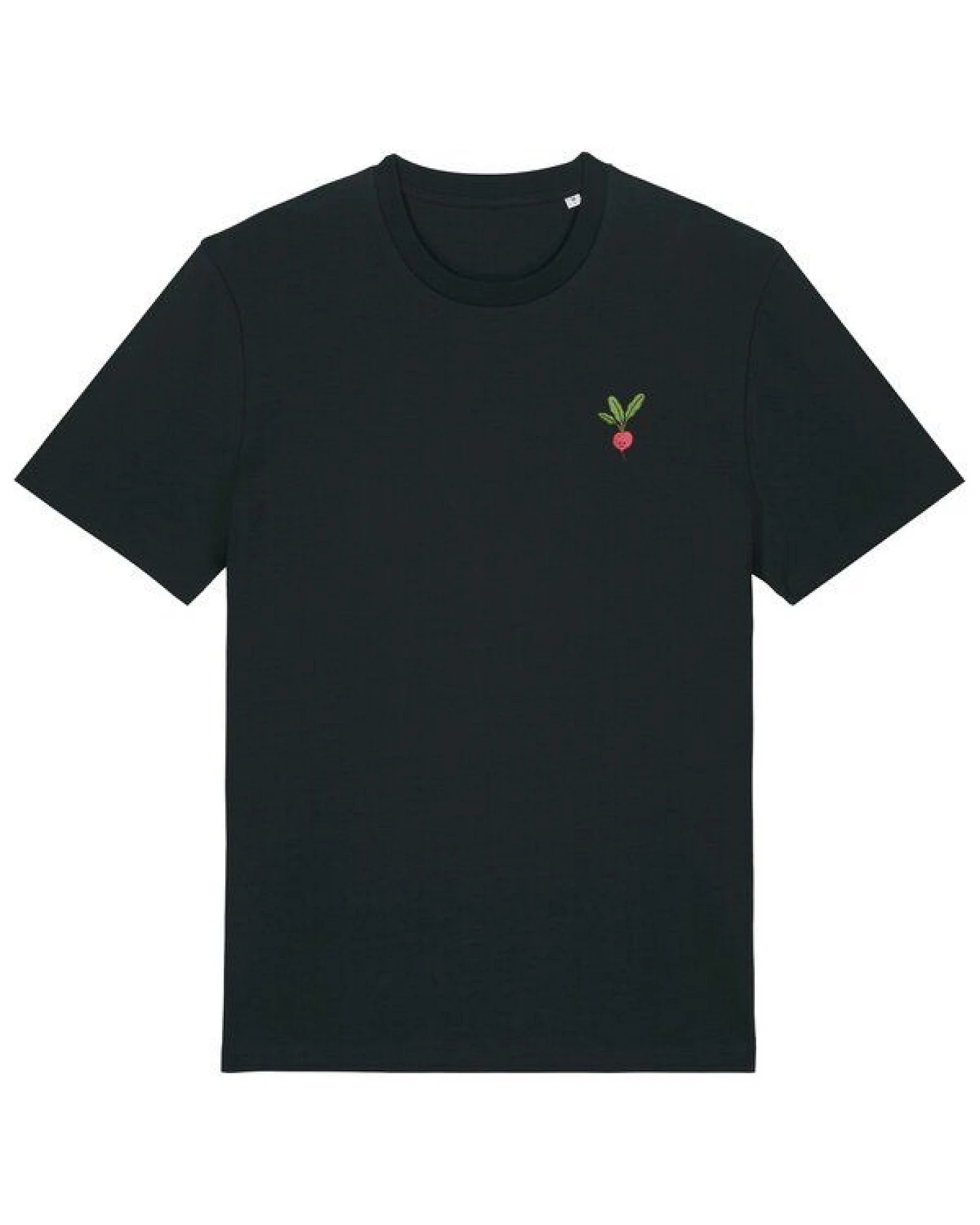 Besticktes T-Shirt – Radieschen – LIGARTI Tiermanufaktur – Ansicht 4