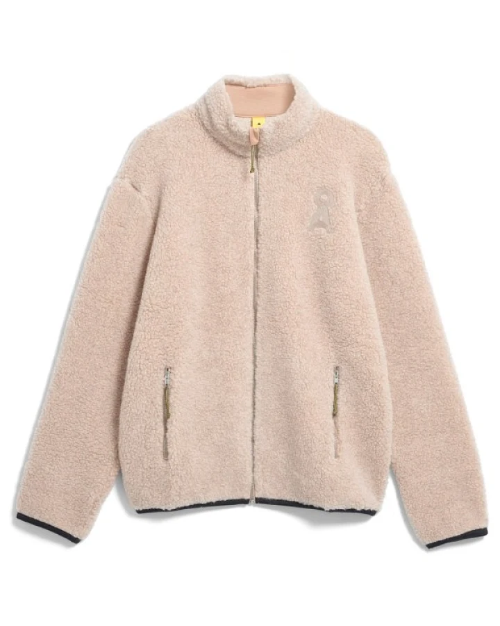 ARMEDANGELS - Wool Blend Fleece Jacket - Freizeitjacke Gr S beige