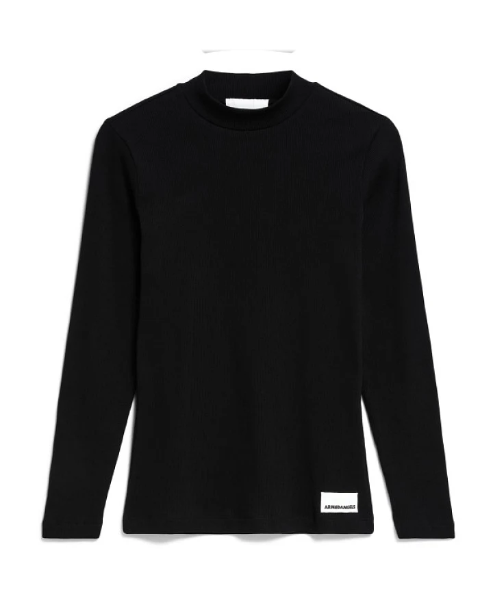 Produktseite: ARMEDANGELS - Women's Fatimaara - Longsleeve Gr XS schwarz