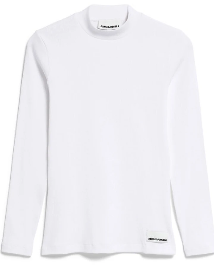 ARMEDANGELS - Women's Fatimaara - Longsleeve Gr M weiß