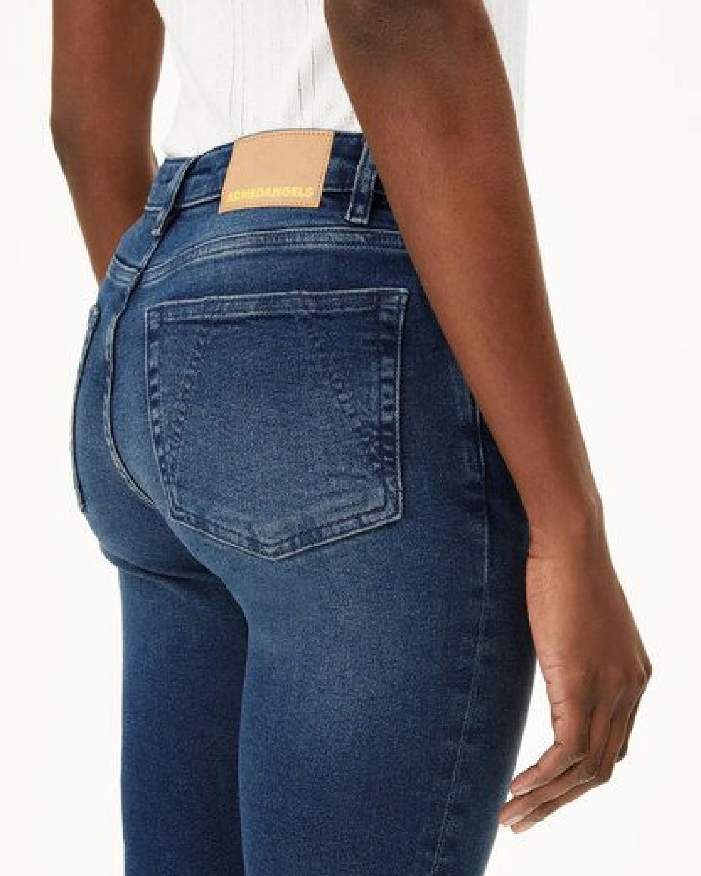 ARMEDANGELS TILLAA Damen Skinny Jeans Mid Waist Bio-Baumwoll Mix X-Stretch – Ansicht 3