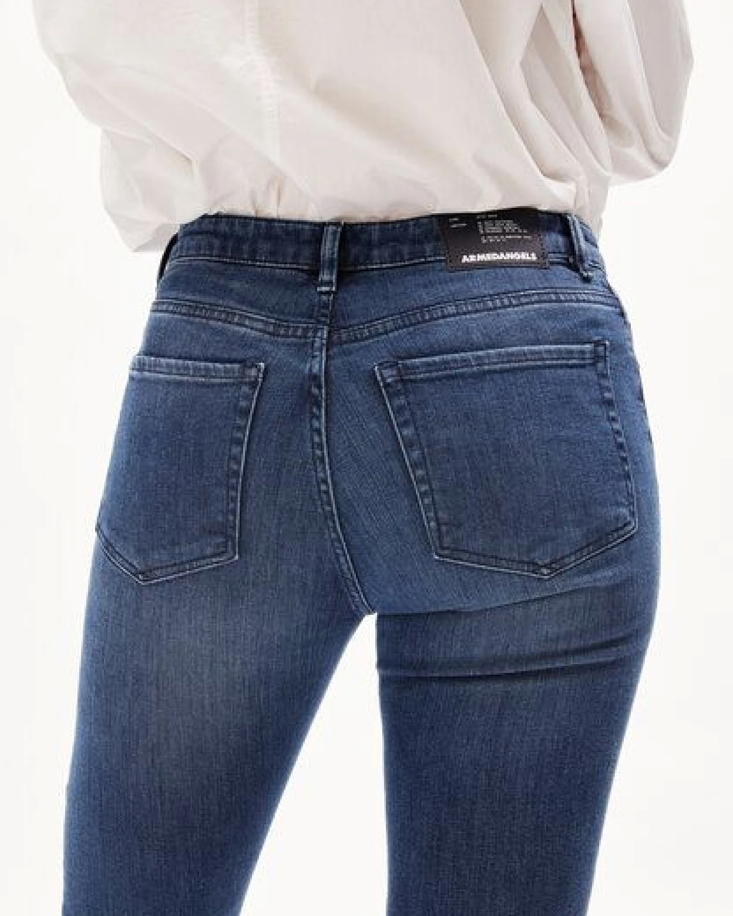 ARMEDANGELS TILLAA - Damen Jeans Skinny Leg Mid Waist Bio-Baumwoll Mix X-Stretch – Ansicht 3