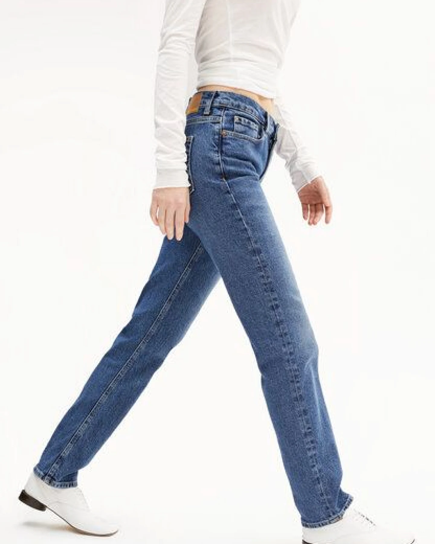 ARMEDANGELS CARENAA Damen Straight Jeans Bio-Baumwoll Mix Comfort Stretch – Ansicht 4
