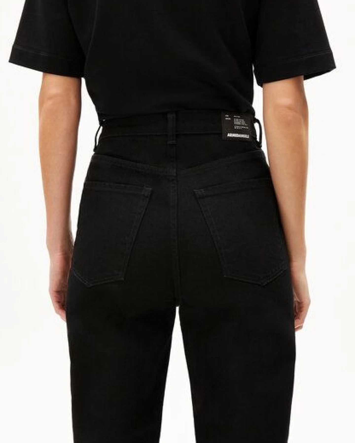 ARMEDANGELS MAIRAA - Damen Jeans Mom Fit High Waist Ankle recycelte Baumwolle Non-Stretch – Ansicht 3