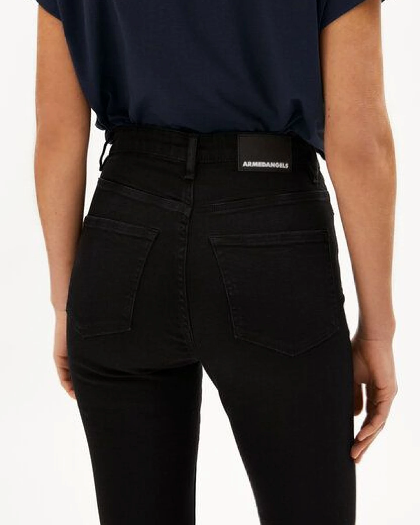 ARMEDANGELS INGAA Damen Skinny Jeans High Waist Bio-Baumwoll Mix X-Stretch – Ansicht 3