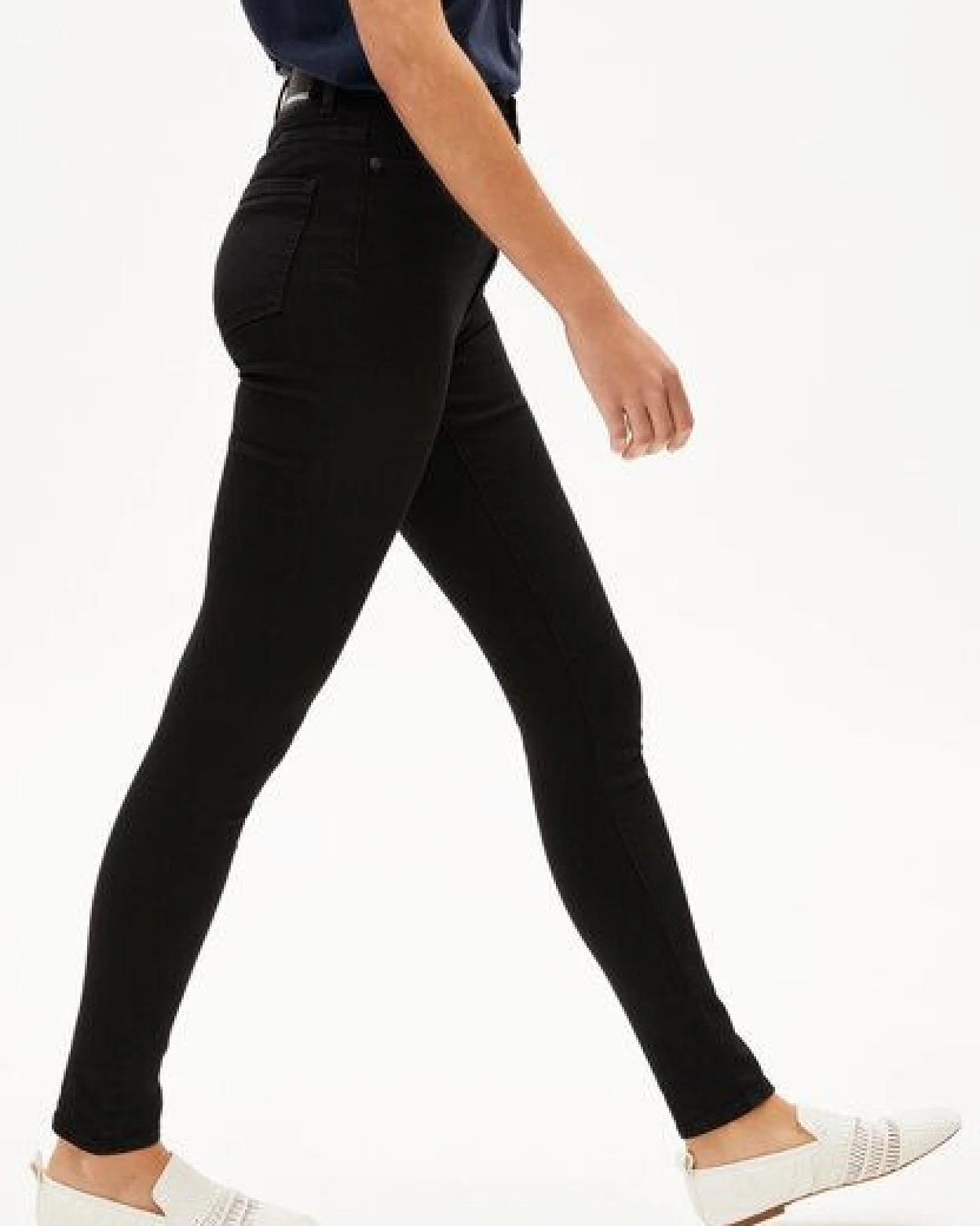 ARMEDANGELS INGAA Damen Skinny Jeans High Waist Bio-Baumwoll Mix X-Stretch – Ansicht 4