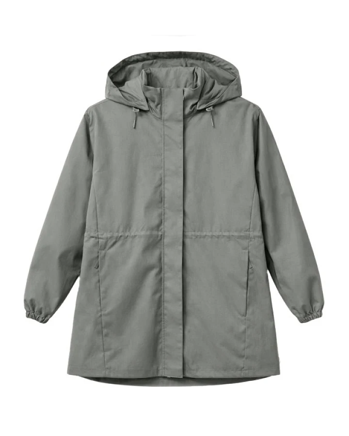 Mazine - Women's Natural Rain Parka - Mantel Gr S grau