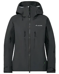 Produktseite: Vaude - Women's Monviso 3L Jacket II - Skijacke Gr 34 grau/schwarz
