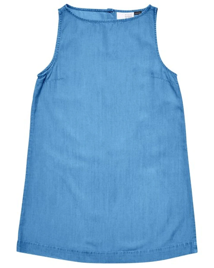 Mazine - Women's Denim Mini-Dress - Kleid Gr XL blau