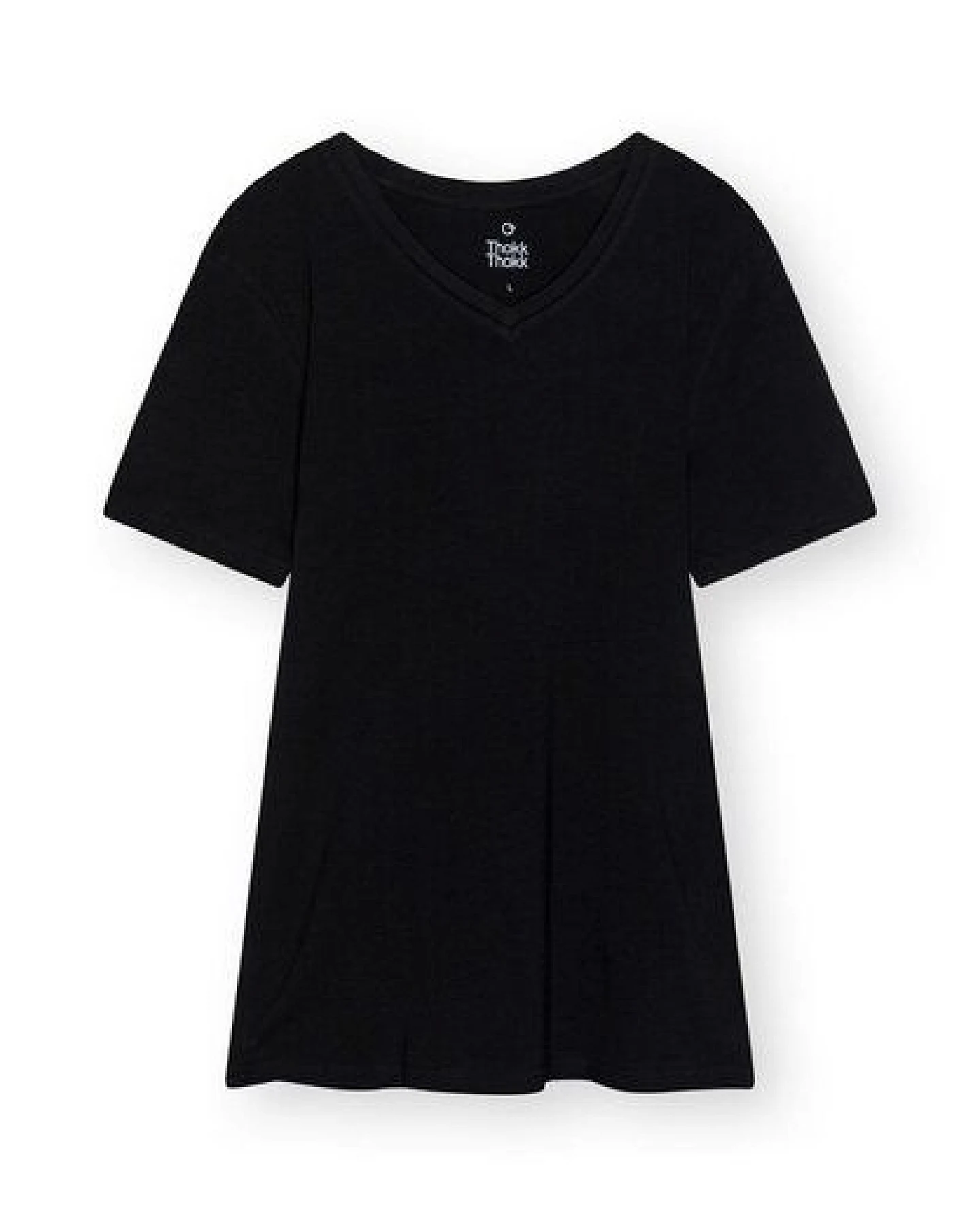ThokkThokk 3er-Pack Herren Slim V-Neck T-Shirt TT144 aus Bio-Baumwolle mit Elasthan – Ansicht 2
