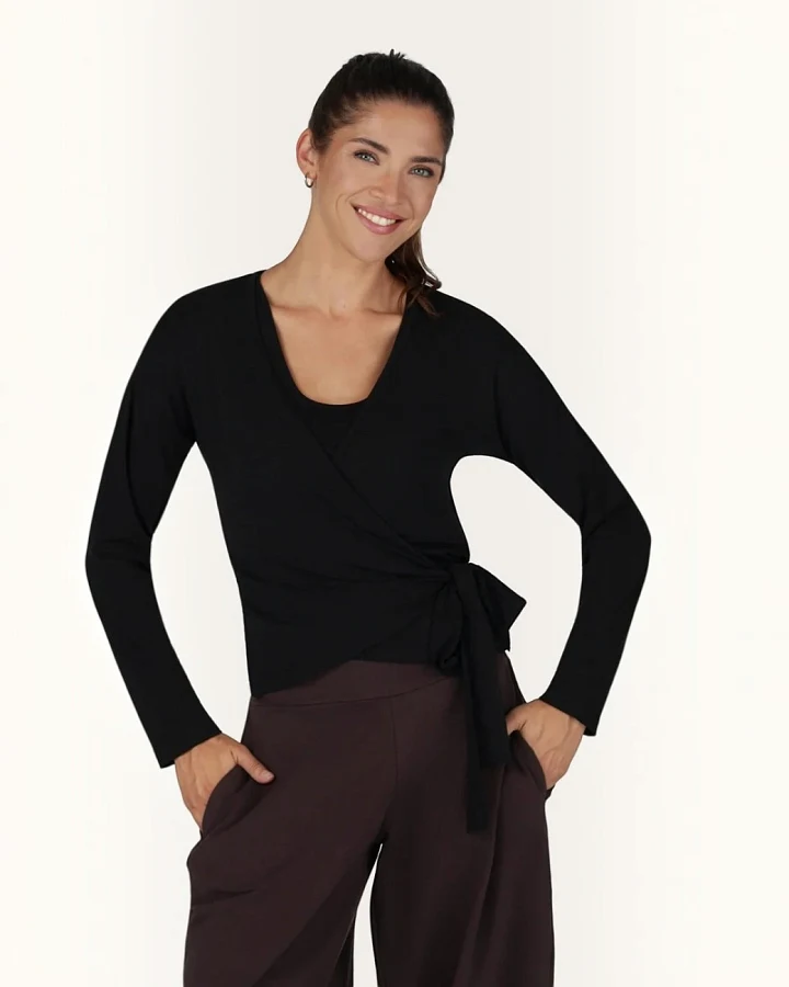 Urban Goddess Aurora Wickeljacke - Onyx Black L