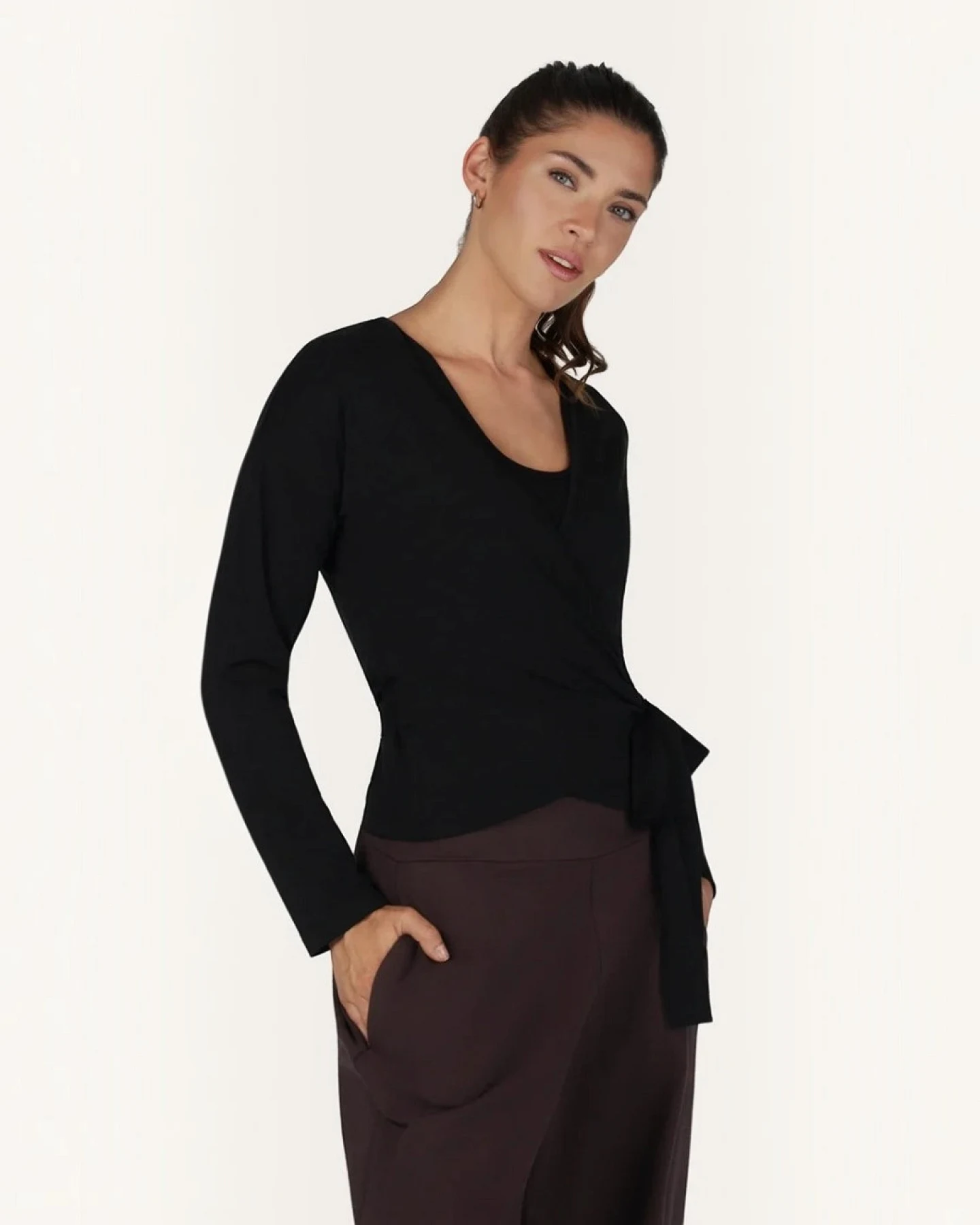 Urban Goddess Aurora Wickeljacke - Onyx Black L – Ansicht 4