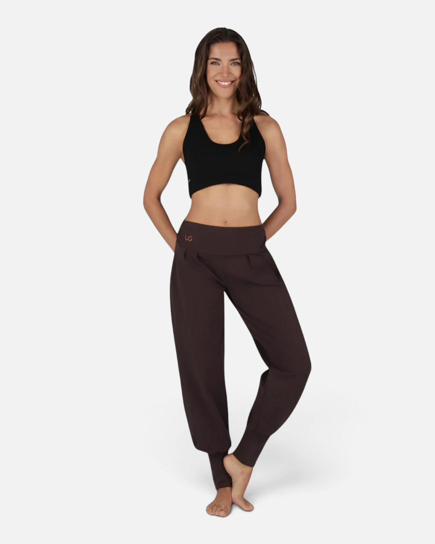 Urban Goddess Yogahose Dakini - Coffee M – Ansicht 4