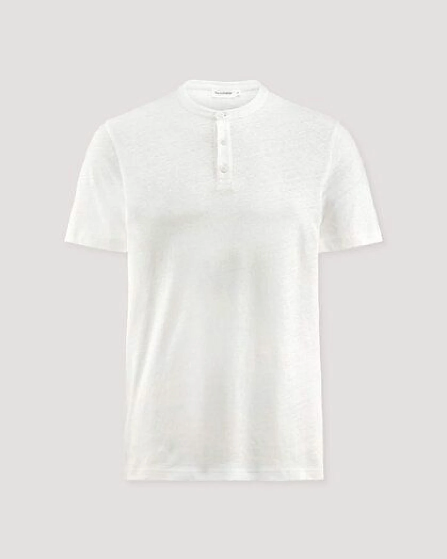 hessnatur Henley Shirt Regular aus Bio-Baumwolle und Leinen – Ansicht 4