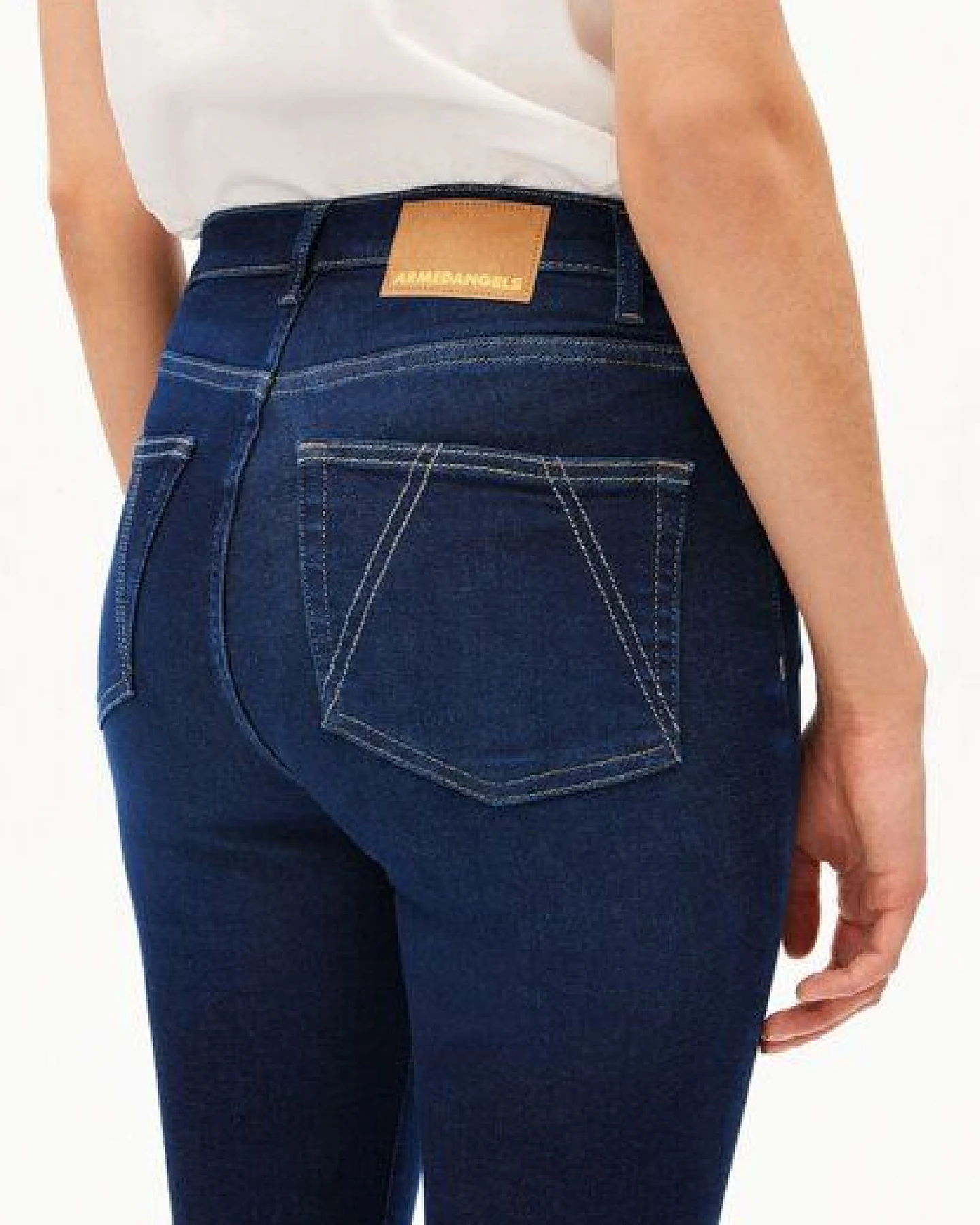ARMEDANGELS INGAA Damen Skinny Jeans aus Baumwoll Mix – Ansicht 3