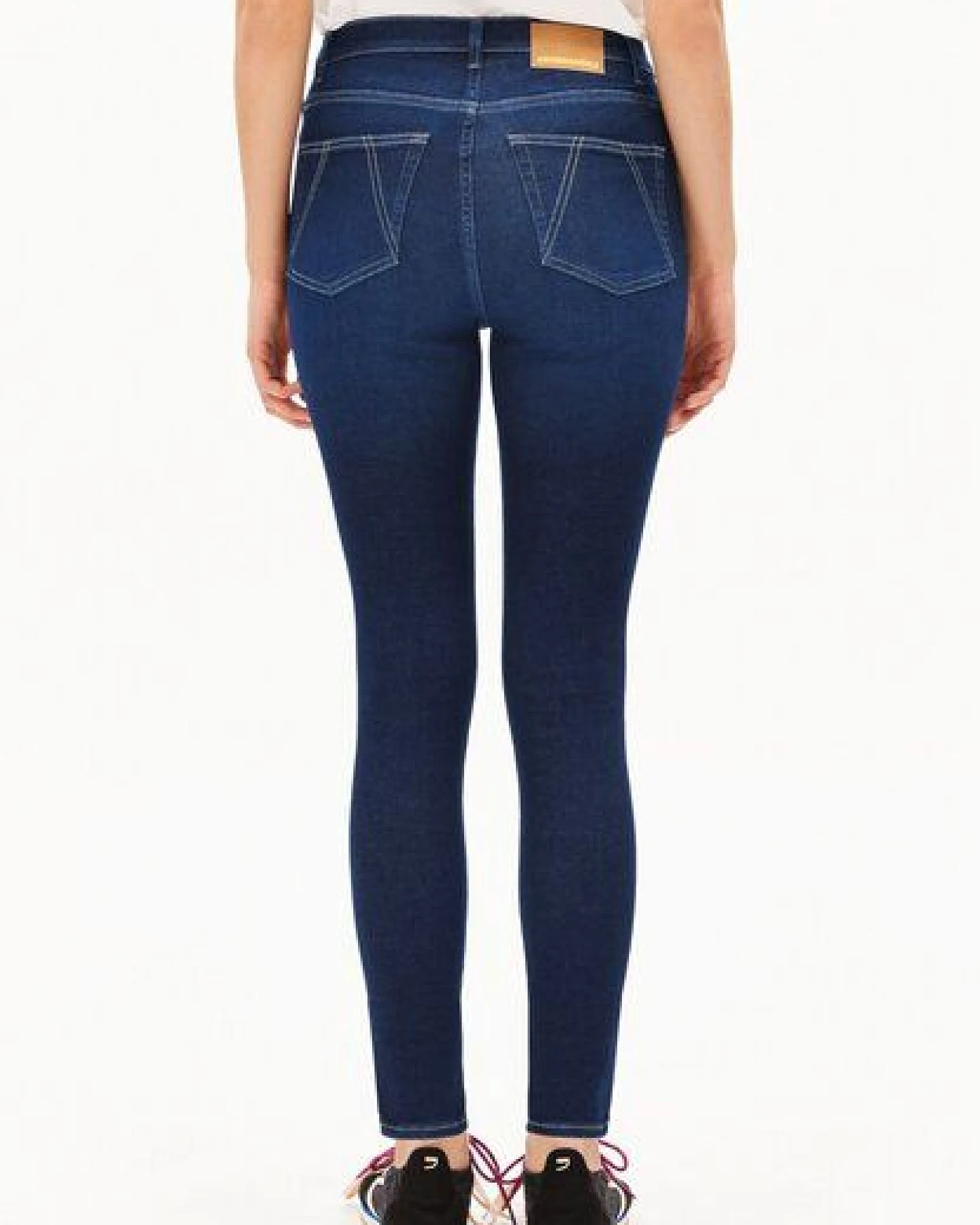 ARMEDANGELS INGAA Damen Skinny Jeans aus Baumwoll Mix – Ansicht 2