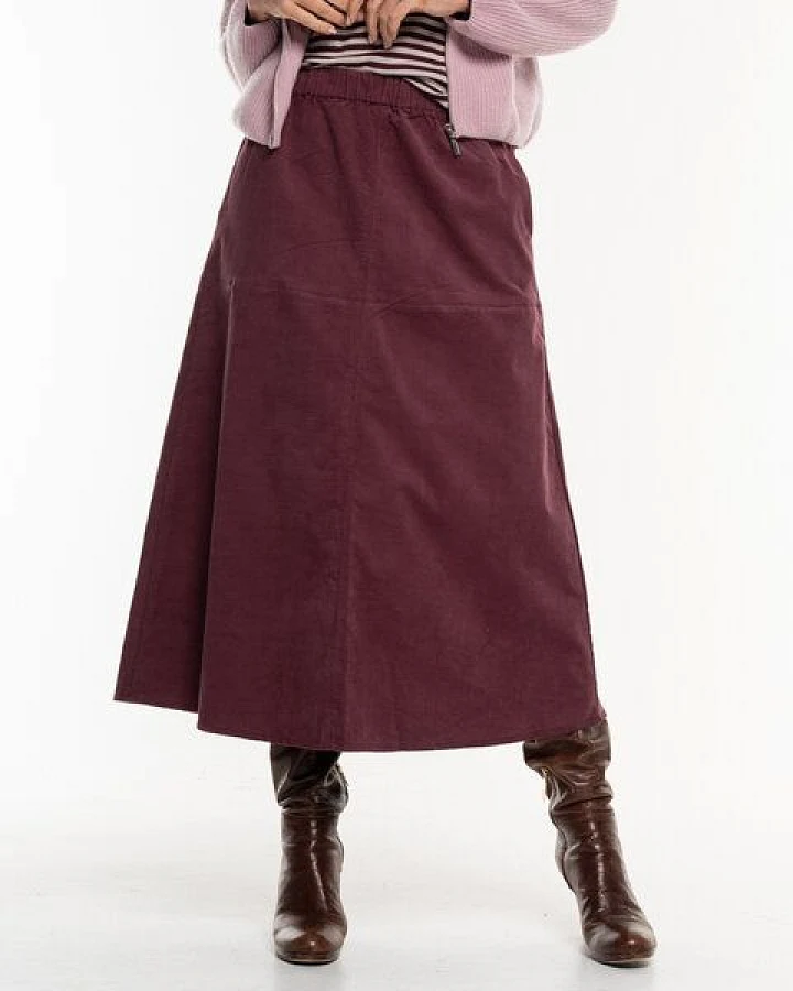 Alma & Lovis Lässiger Feincord-Rock aus Organic Cotton