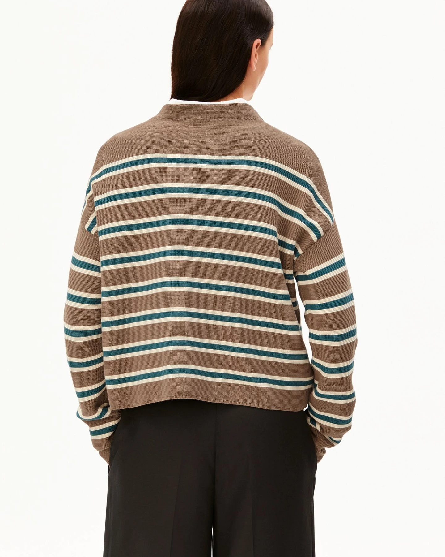 ARMEDANGELS Pullover MERINAA STRIPED – Ansicht 3