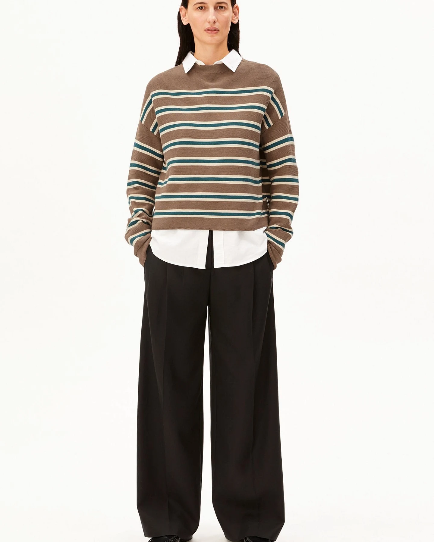ARMEDANGELS Pullover MERINAA STRIPED – Ansicht 5