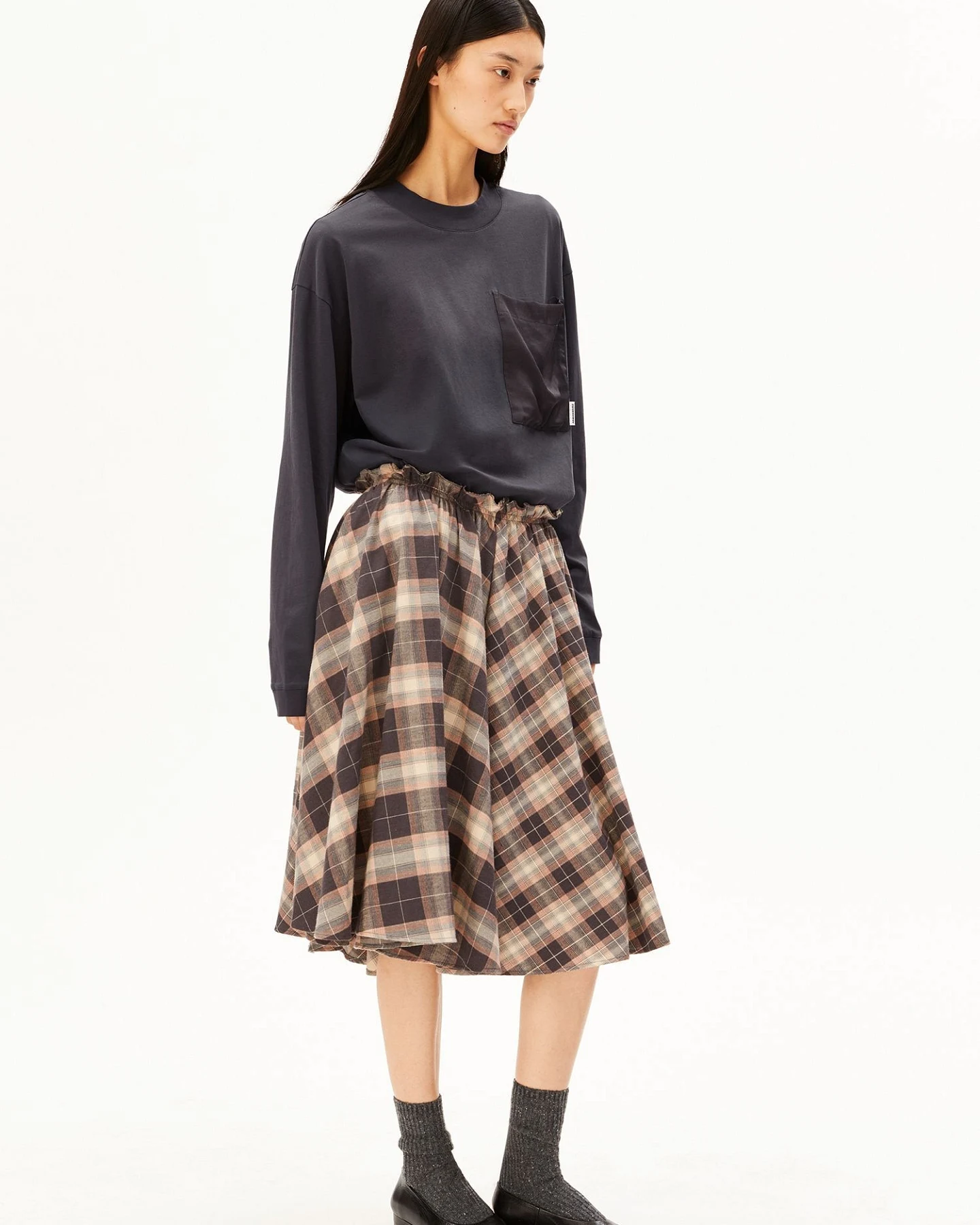 ARMEDANGELS Rock PATCHED CHECK – Ansicht 5