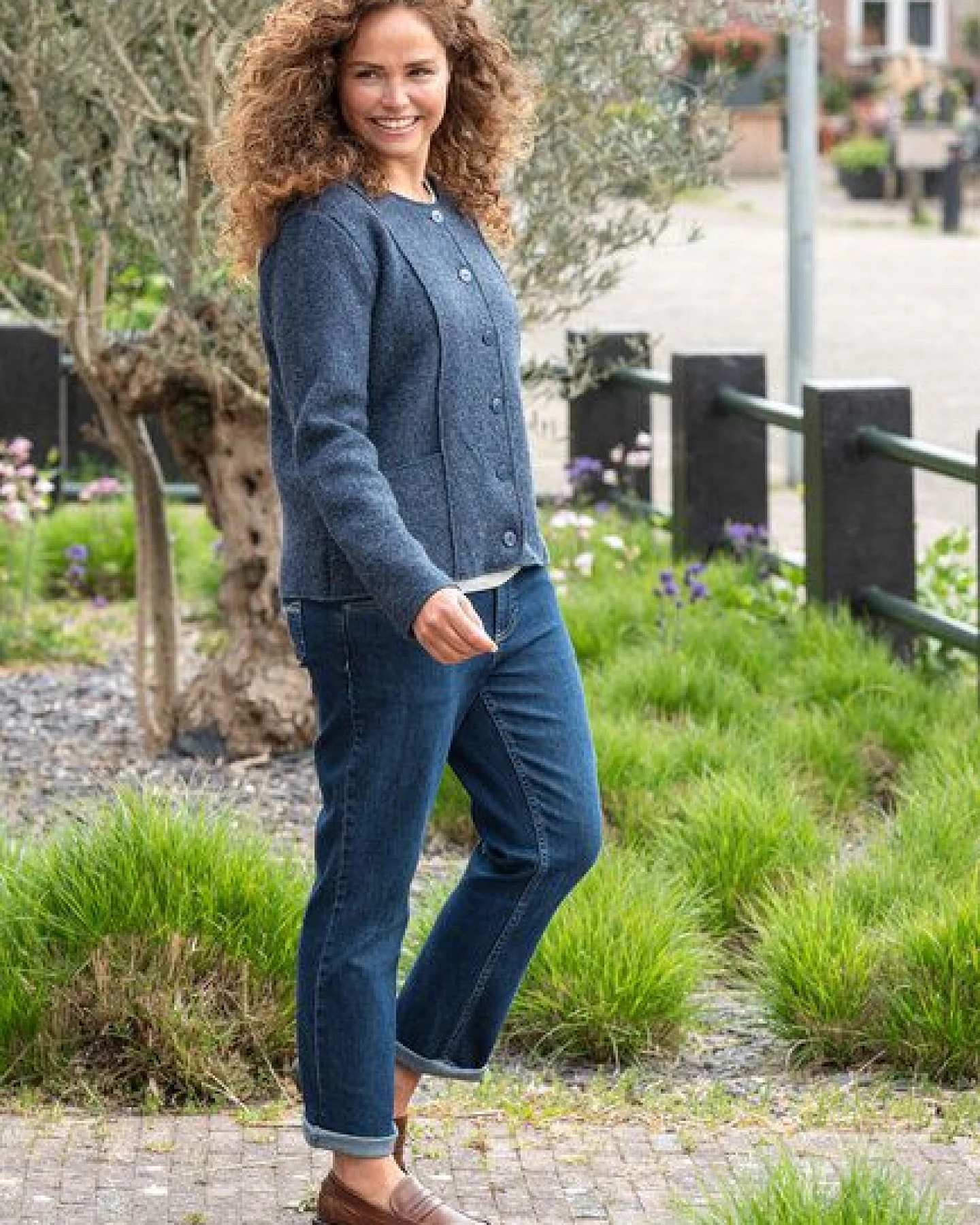 Heidekönigin Walkjacke – Ansicht 4