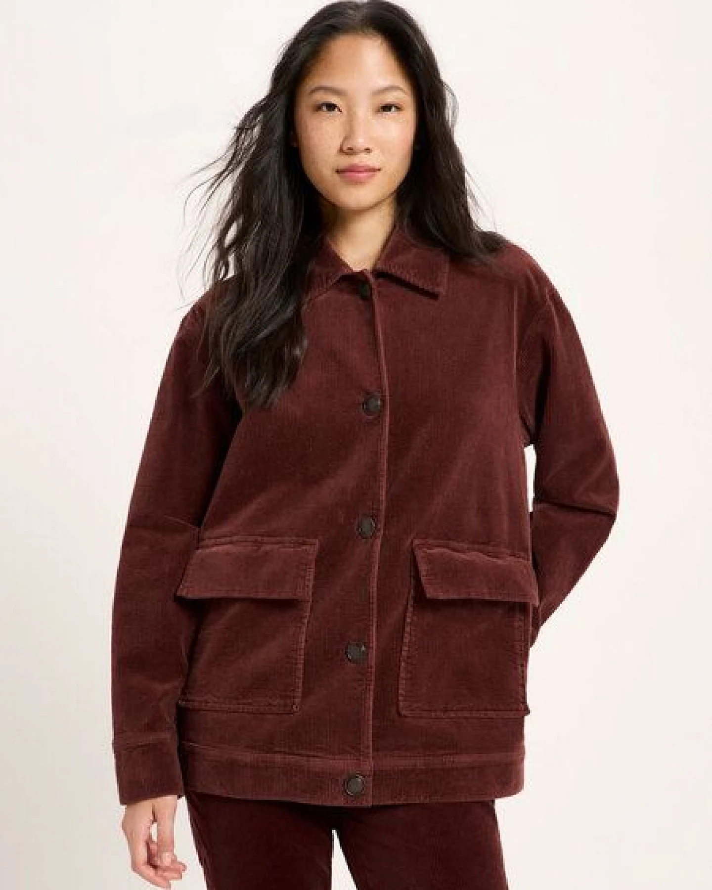 LANIUS Kord Jacke (GOTS) aus Bio-Baumwolle – Ansicht 3