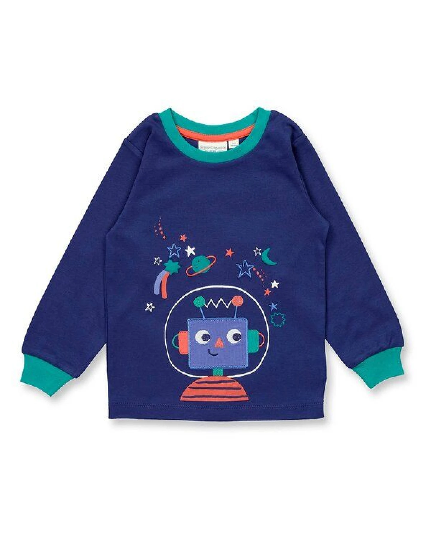Sense Organics Kinder Schlafanzug, Modell LONG JOHN – Ansicht 2