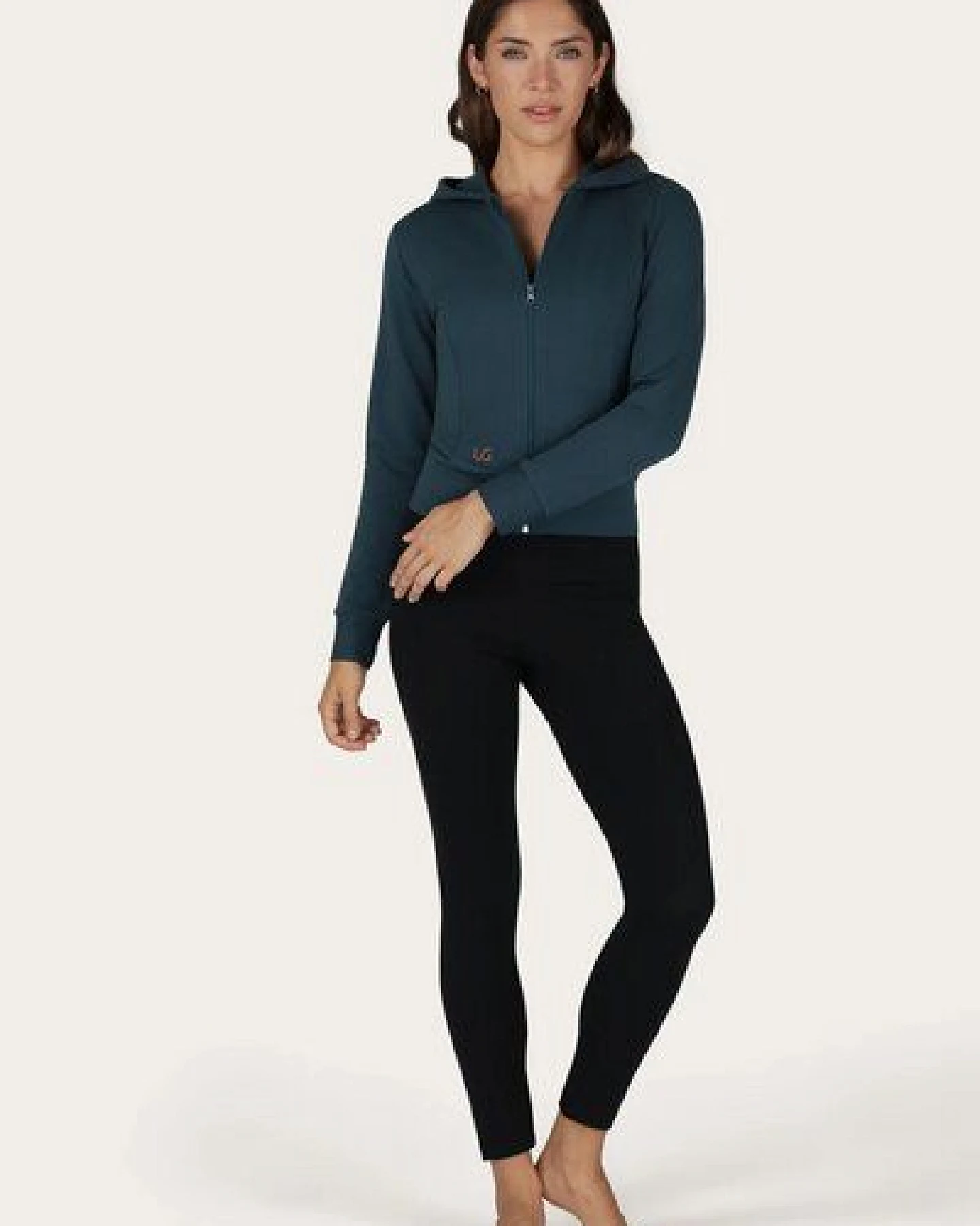 Urban Goddess Ora Fleece Yoga Hoodie – Ansicht 3