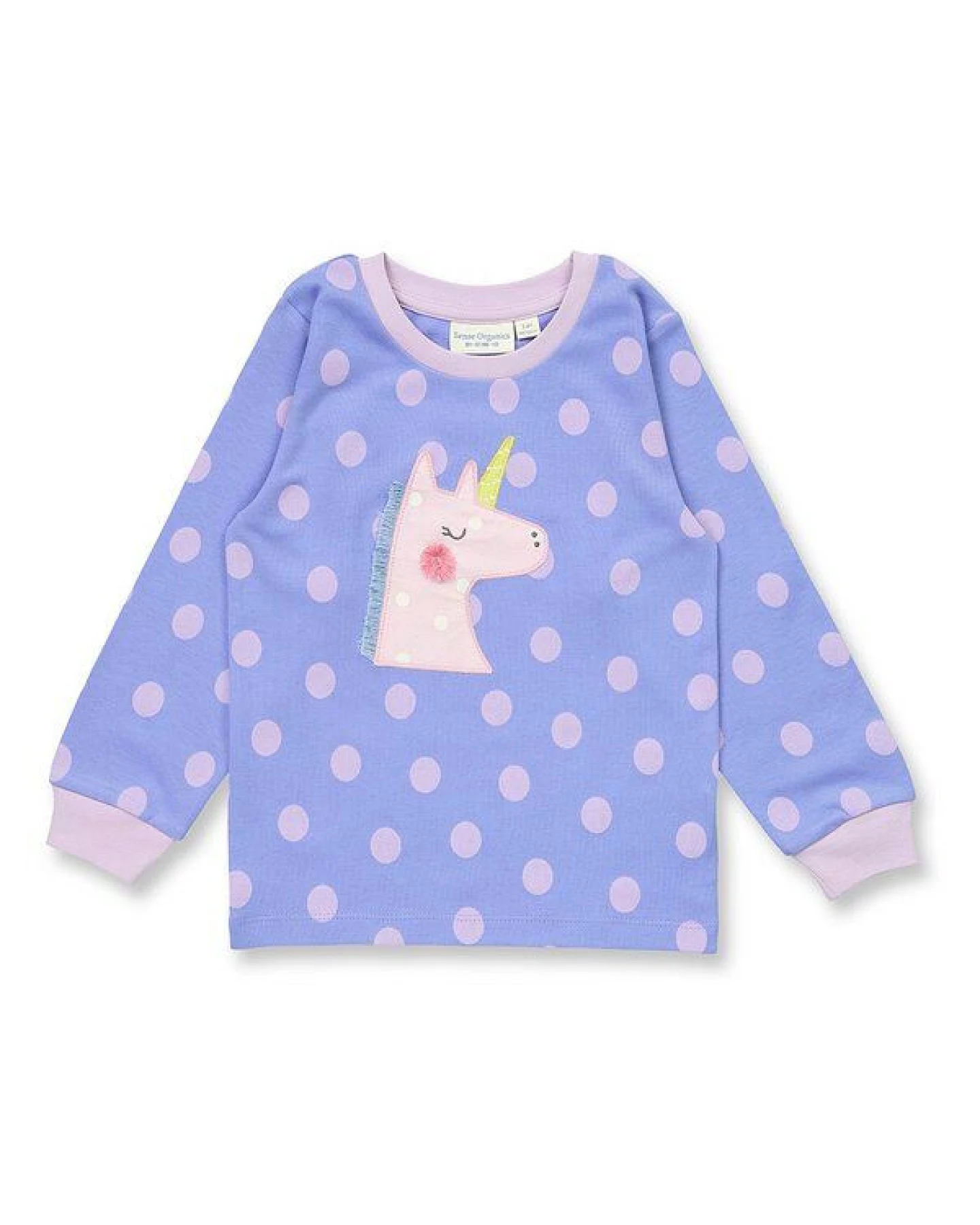 Sense Organics Kinder Schlafanzug, Modell LONG JOHN – Ansicht 2