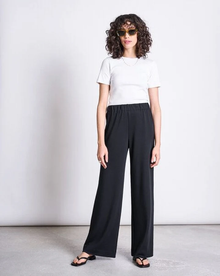 JAN N JUNE Weite Hose KISO aus Lyocell Mix