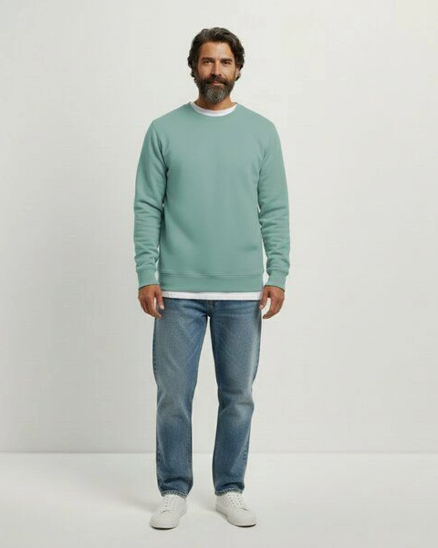 YTWOO Regular Fit Sweatshirt Mid-Light – Ansicht 3