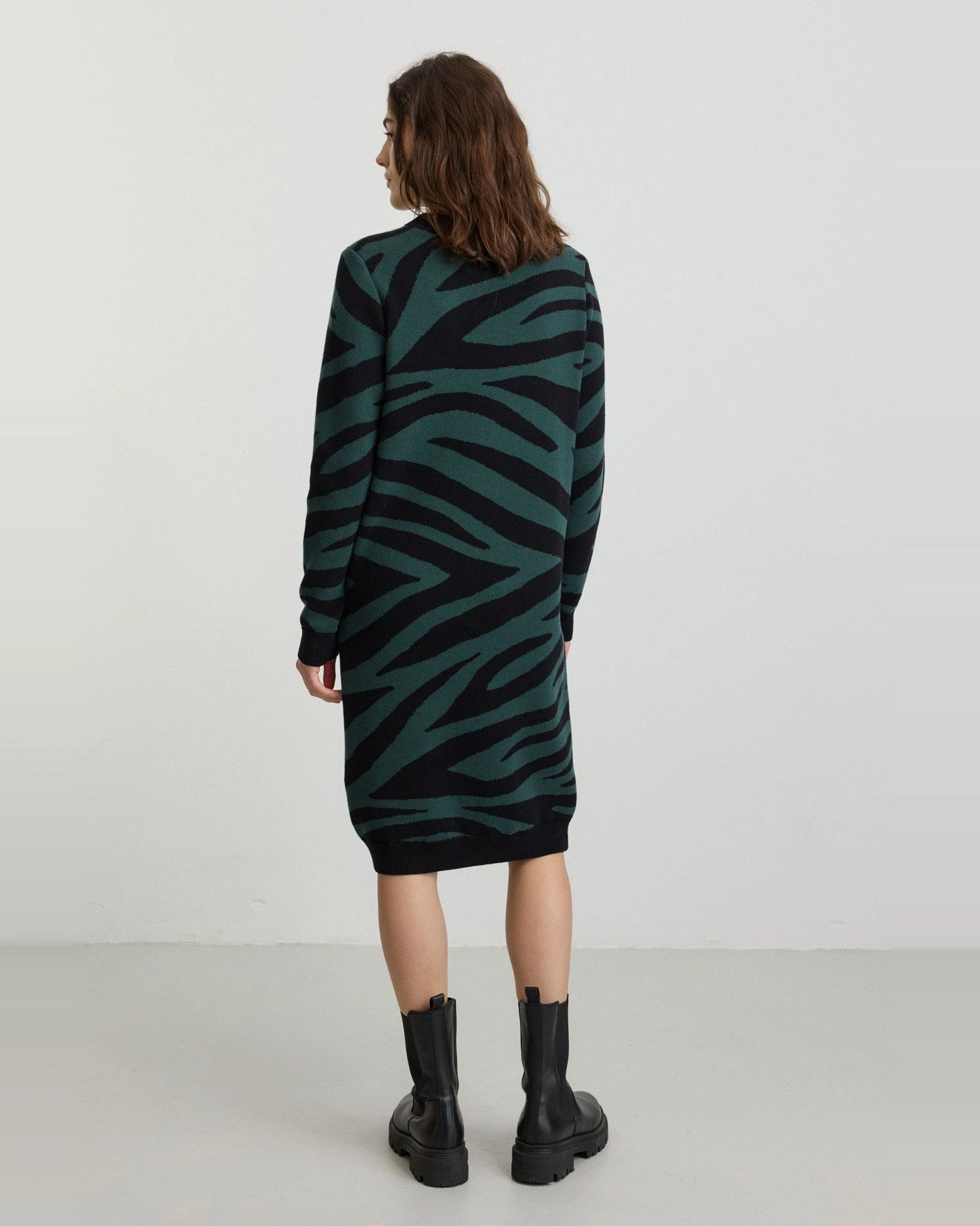 Kleid Amaranthus Zebra Grün – Ansicht 4