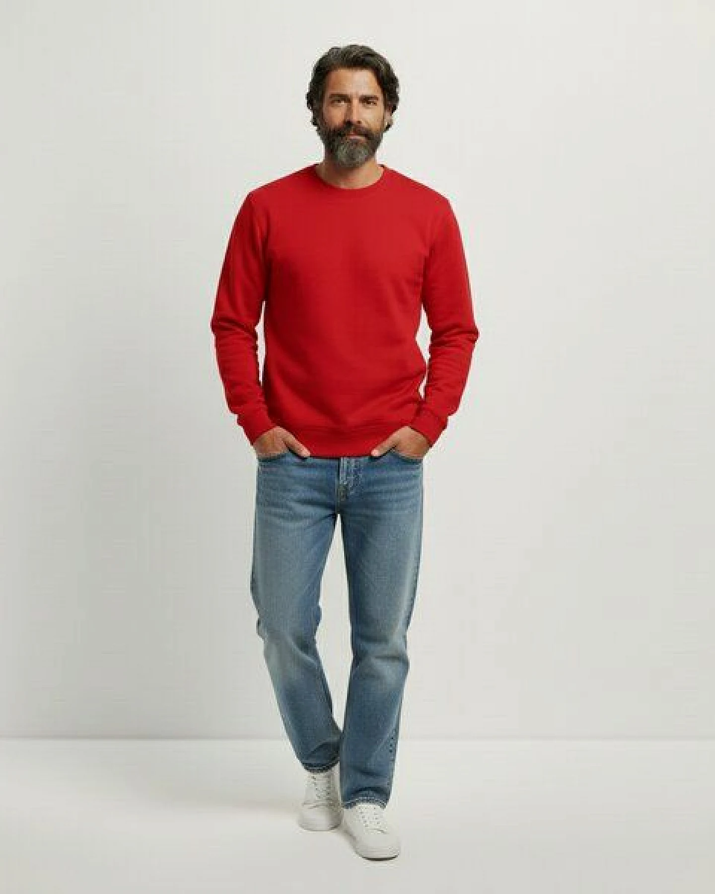 YTWOO Regular Fit Sweatshirt Mid-Light – Ansicht 3