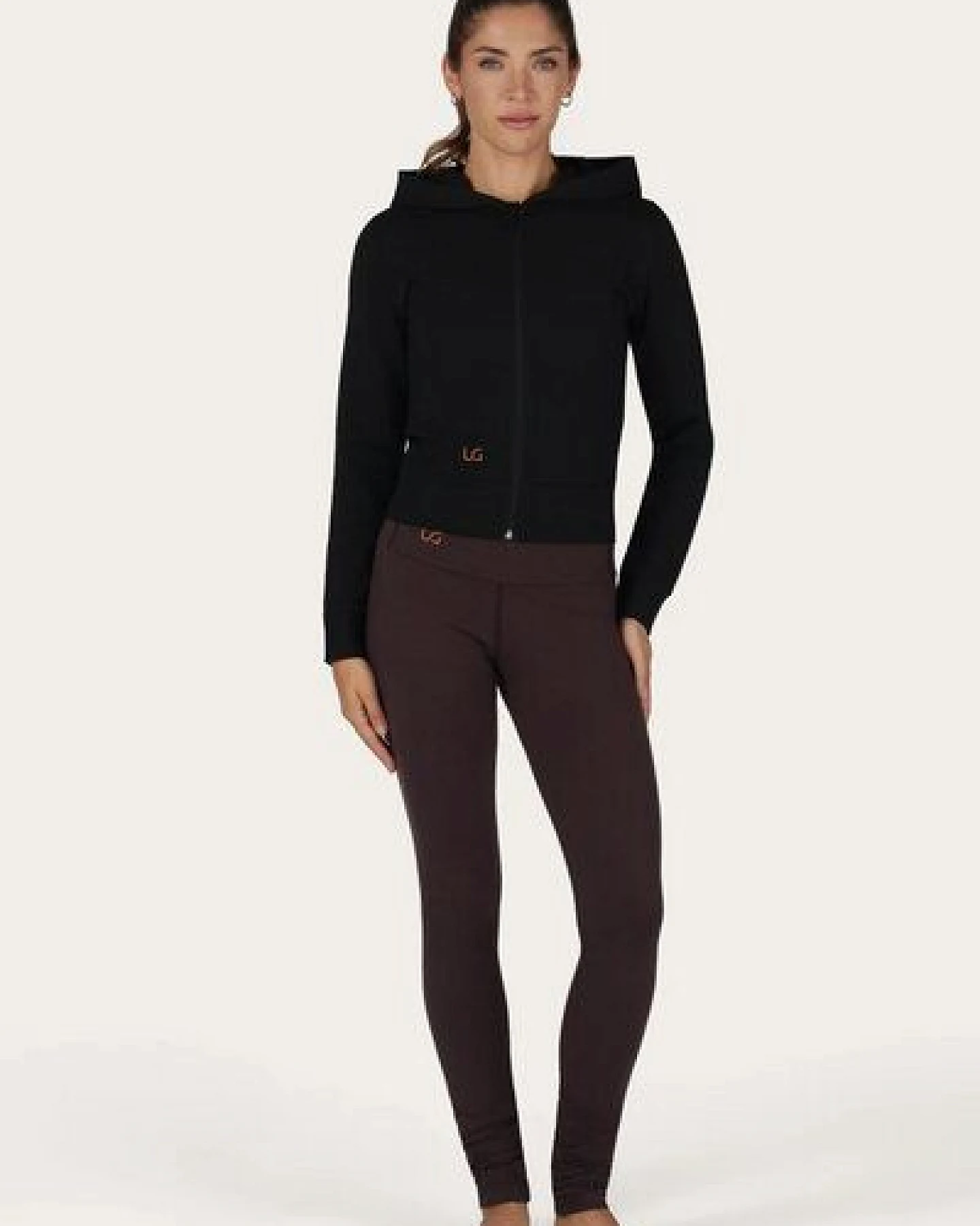 Urban Goddess Ora Fleece Yoga Hoodie – Ansicht 4