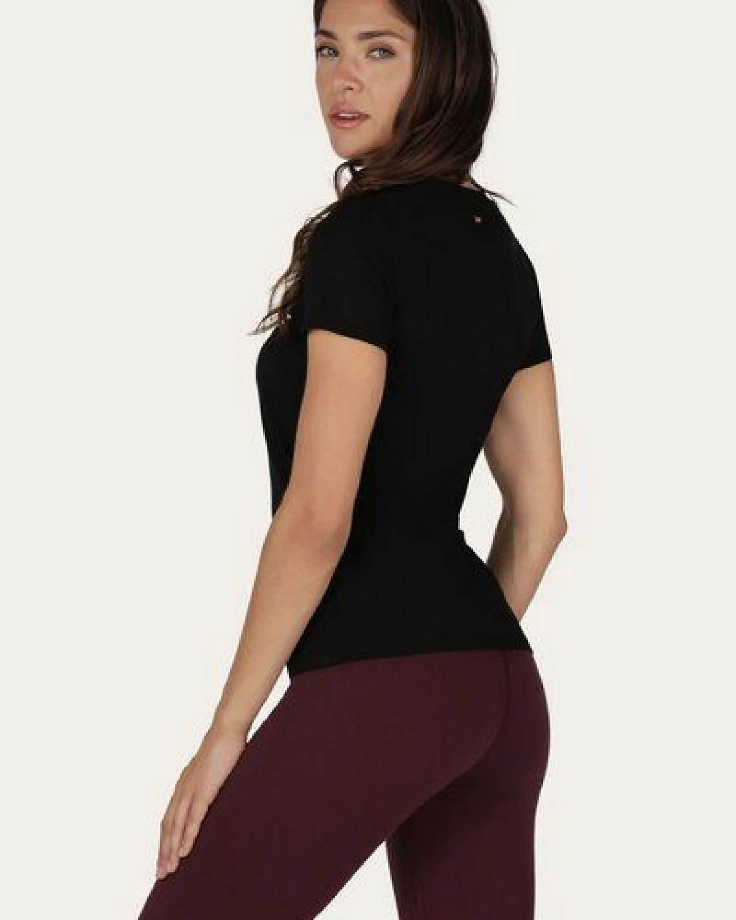 Urban Goddess Lua Bio-Baumwoll Yoga Tee – Ansicht 3