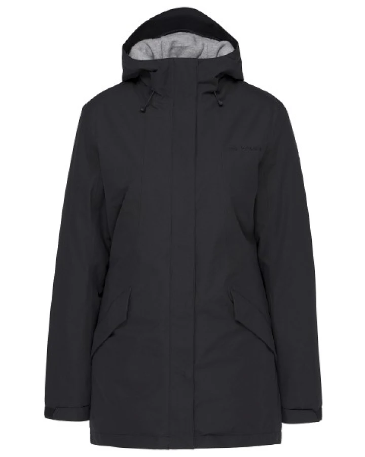 Vaude - Women's Pellice Wool-Lined Parka II - Parka Gr 42 schwarz