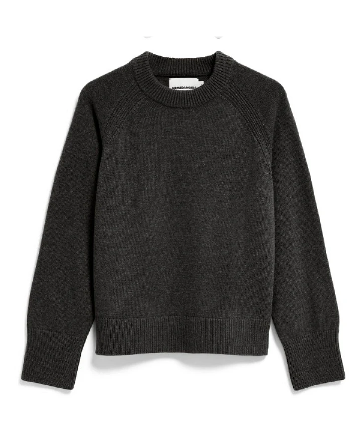 ARMEDANGELS - Women's Wool Knit Sweater - Pullover Gr XS schwarz