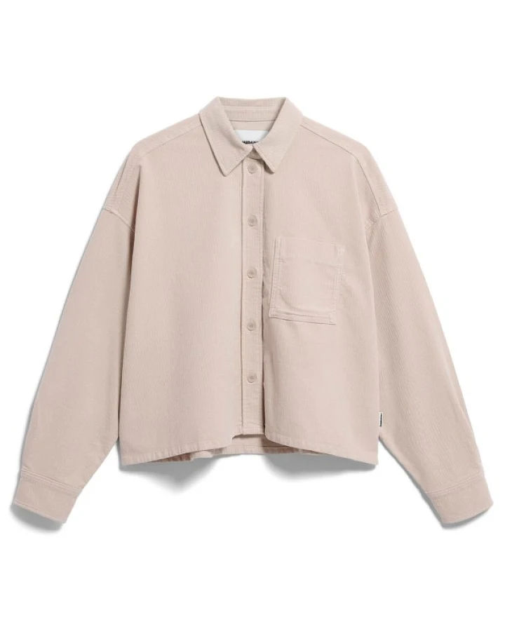 Produktseite: ARMEDANGELS - Women's Nalaani Corduroy Blouse - Bluse Gr XS rosa