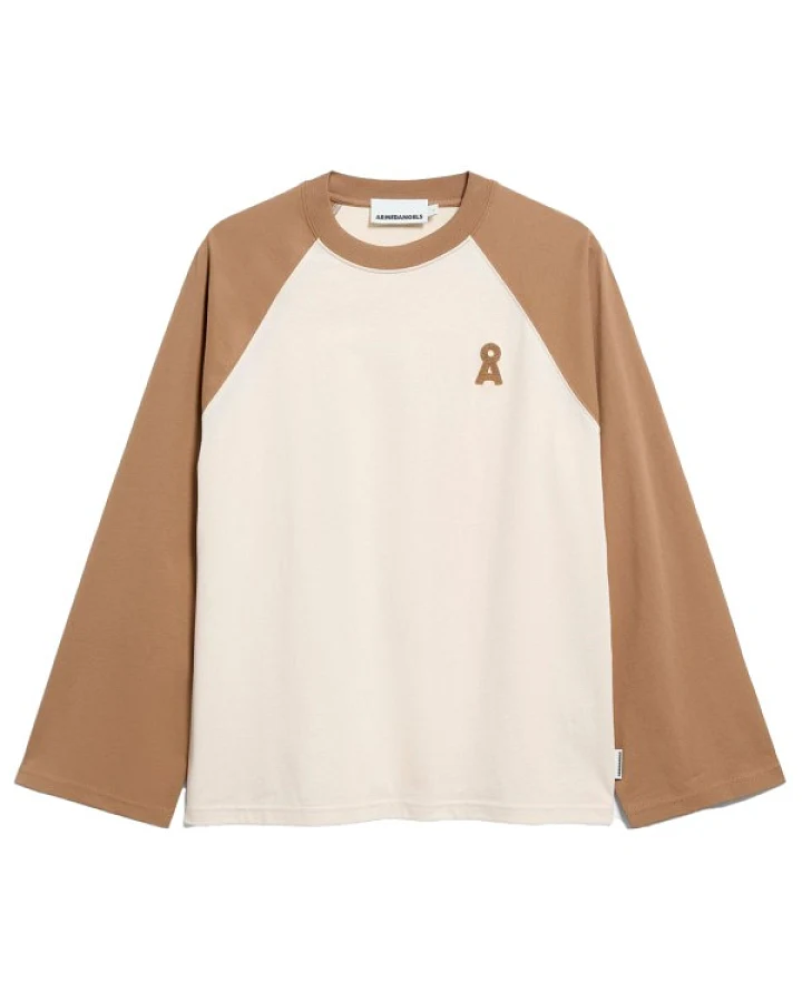 ARMEDANGELS - Women's Iconic Å Raglan Longsleeve - Longsleeve Gr XL weiß