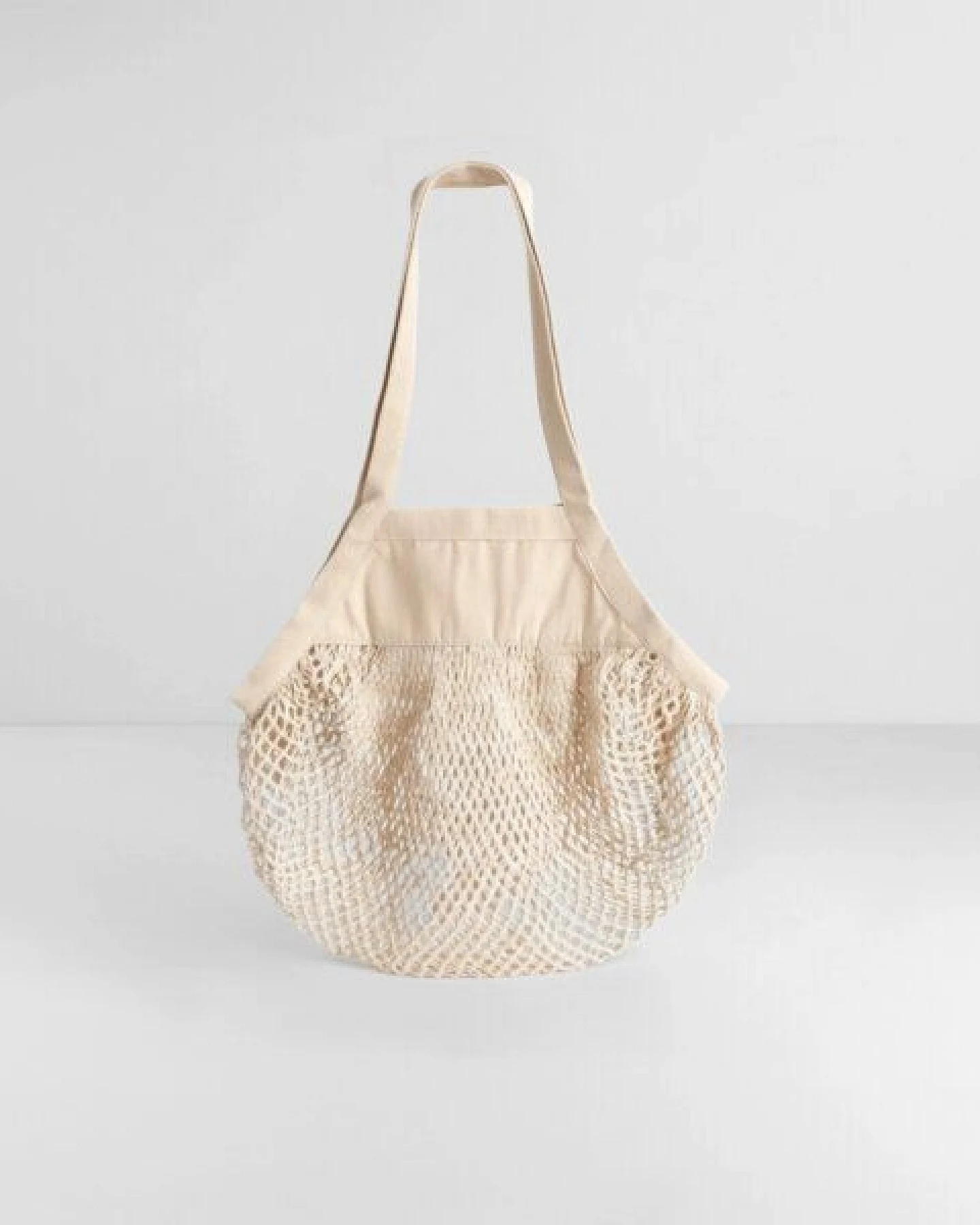 Eukidien The Picnic Bag · Mesh-Einkaufstasche aus Bio-Baumwolle · 38 × 41 cm – Ansicht 4