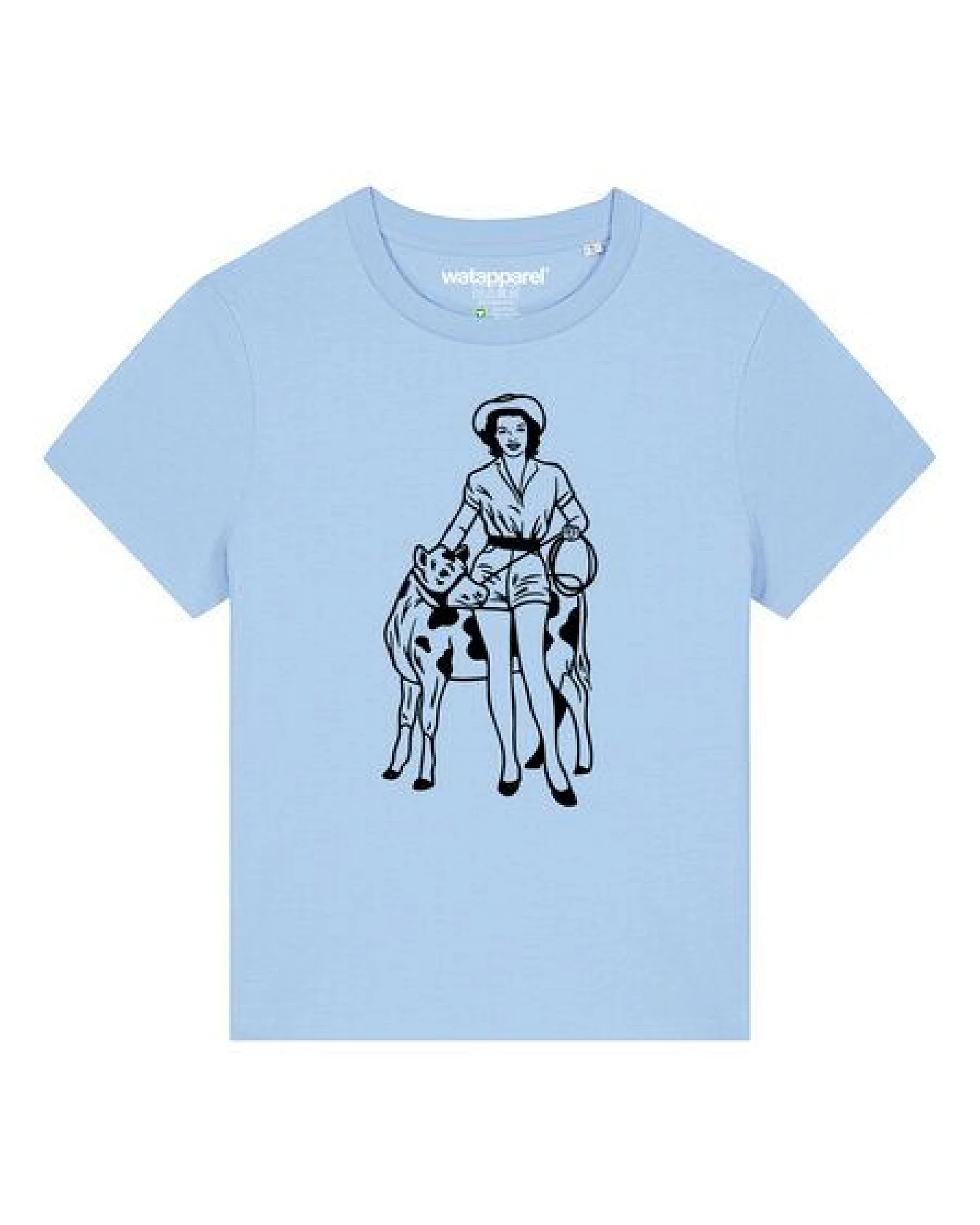 watapparel T-Shirt Frauen Cowgirl – Ansicht 2
